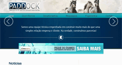 Desktop Screenshot of laboratoriopaddock.com.br